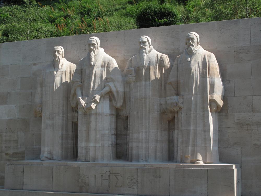 The Reformation Wall.