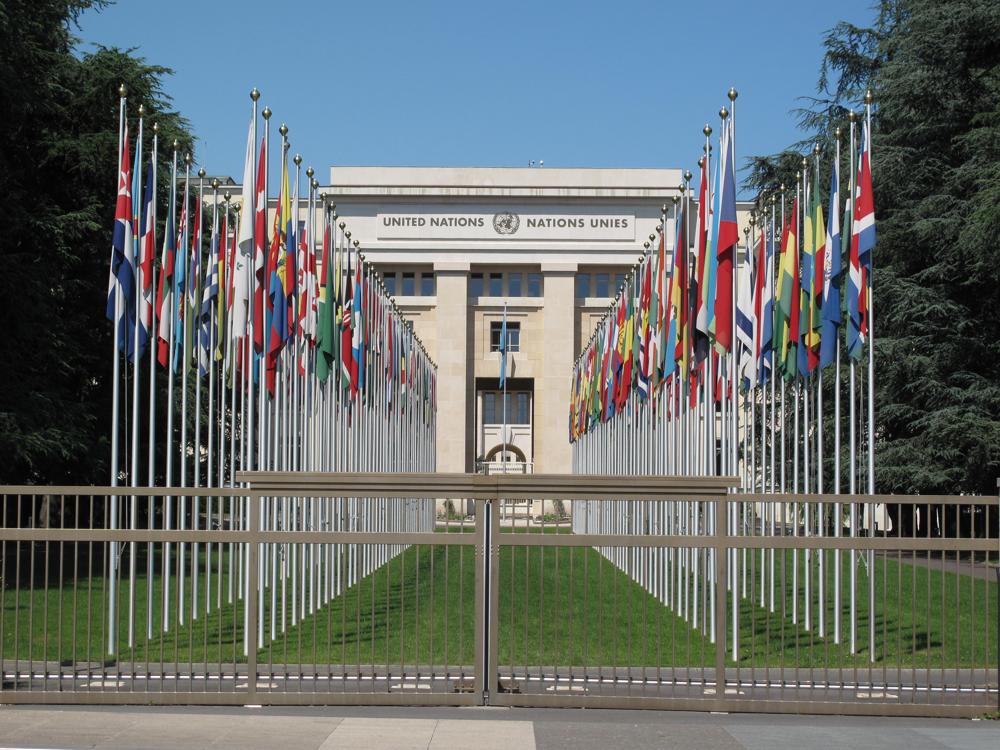 The United Nations in Geneva.